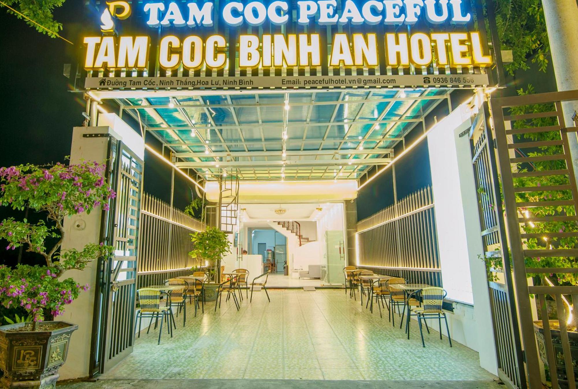 Tam Coc Peaceful Hotel Ninh Binh Exterior foto